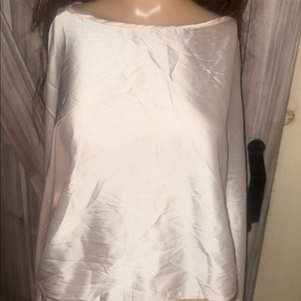 Elegant Off-Shoulder White Blouse